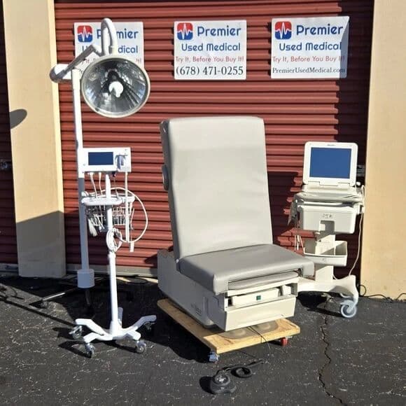 For Sale MIDMARK RITTER 223 New Graphite Standard Upholstery Exam Table