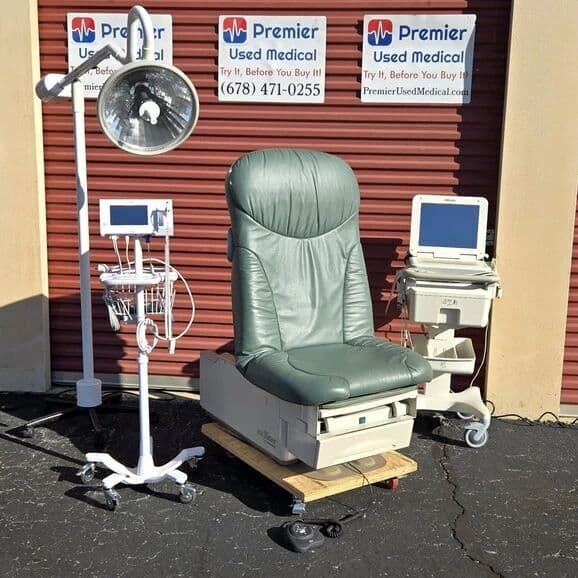 For Sale MIDMARK RITTER 223 Shetland Spruce Upholstery Exam Table