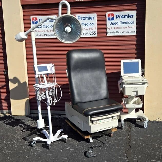 For Sale MIDMARK RITTER 623 New Black Round Upholstery Exam Table