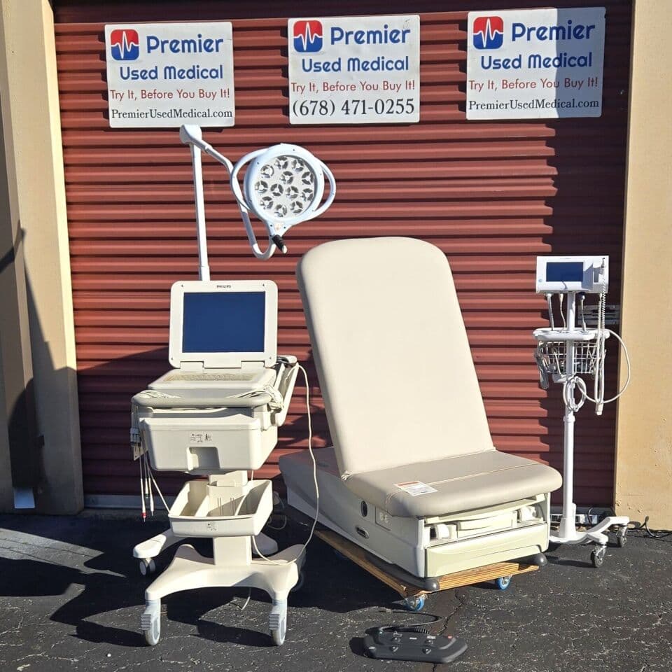 For Sale MIDMARK RITTER 626 New Dark Linen Upholstery Exam Table