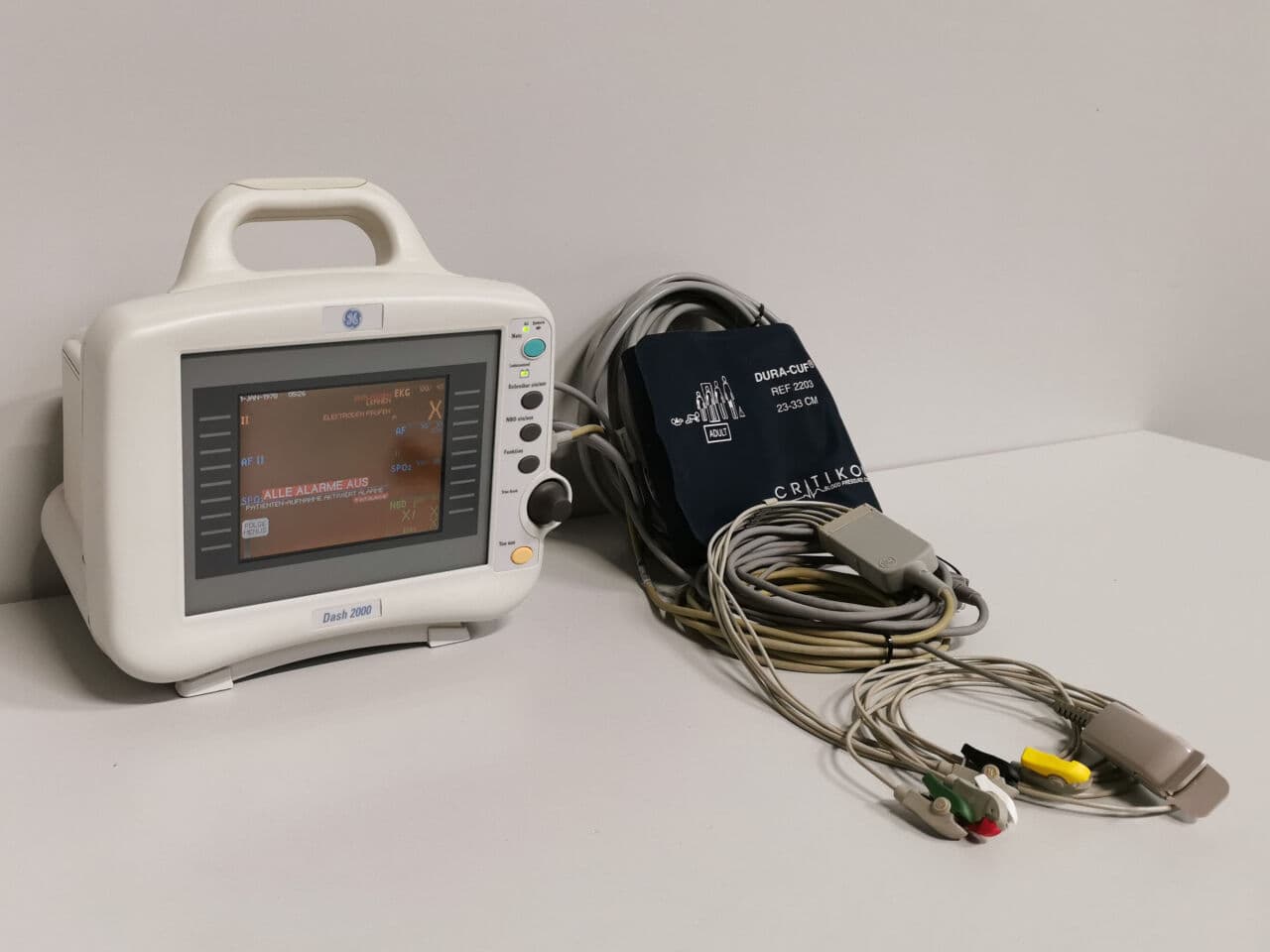 For Sale GE HEALTHCARE Dash 2000 Multiparameter Monitor