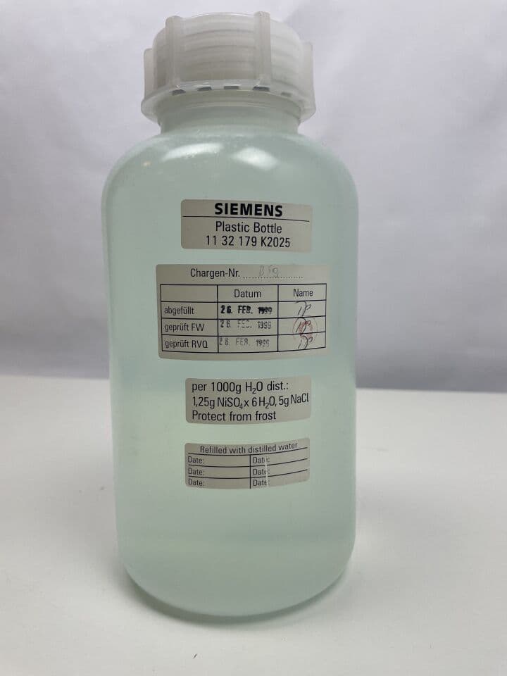 For Sale PHANTOM MRI Phantom Bottle 2000ml Digital Imaging System Parts P/N 1132179