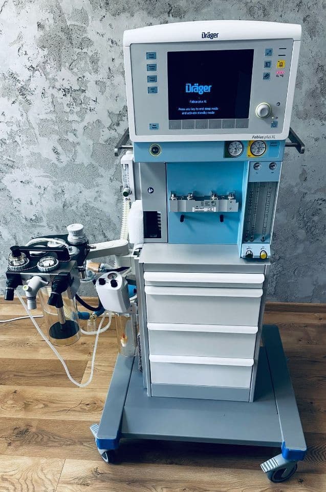 For Sale DRAEGER Fabius Plus XL Like new never used in original box YOM: 2020 0 Working hours Anesthesia Machine