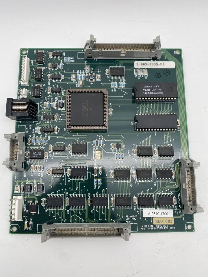 For Sale HOLOGIC Lorad M-IV C-Arm Microprocessor Board Mammo Unit Parts P/N 1-003-0335