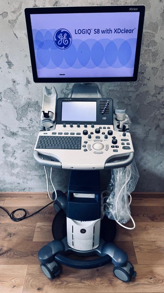 For Sale GE Logiq S8 XDclear 2016 R3 ShareWave 3 Probes included General ultrasound