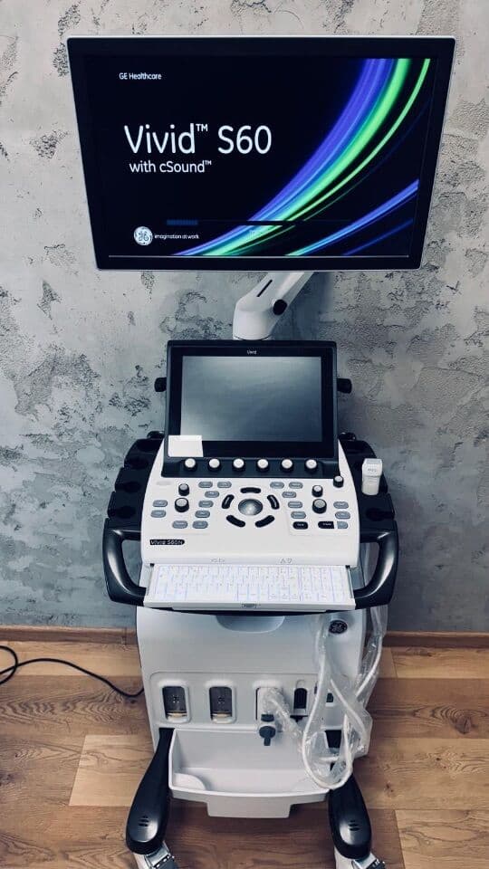 For Sale GE Vivid S60N S60 v.204 M5Sc-D Cardiac - Vascular Ultrasound