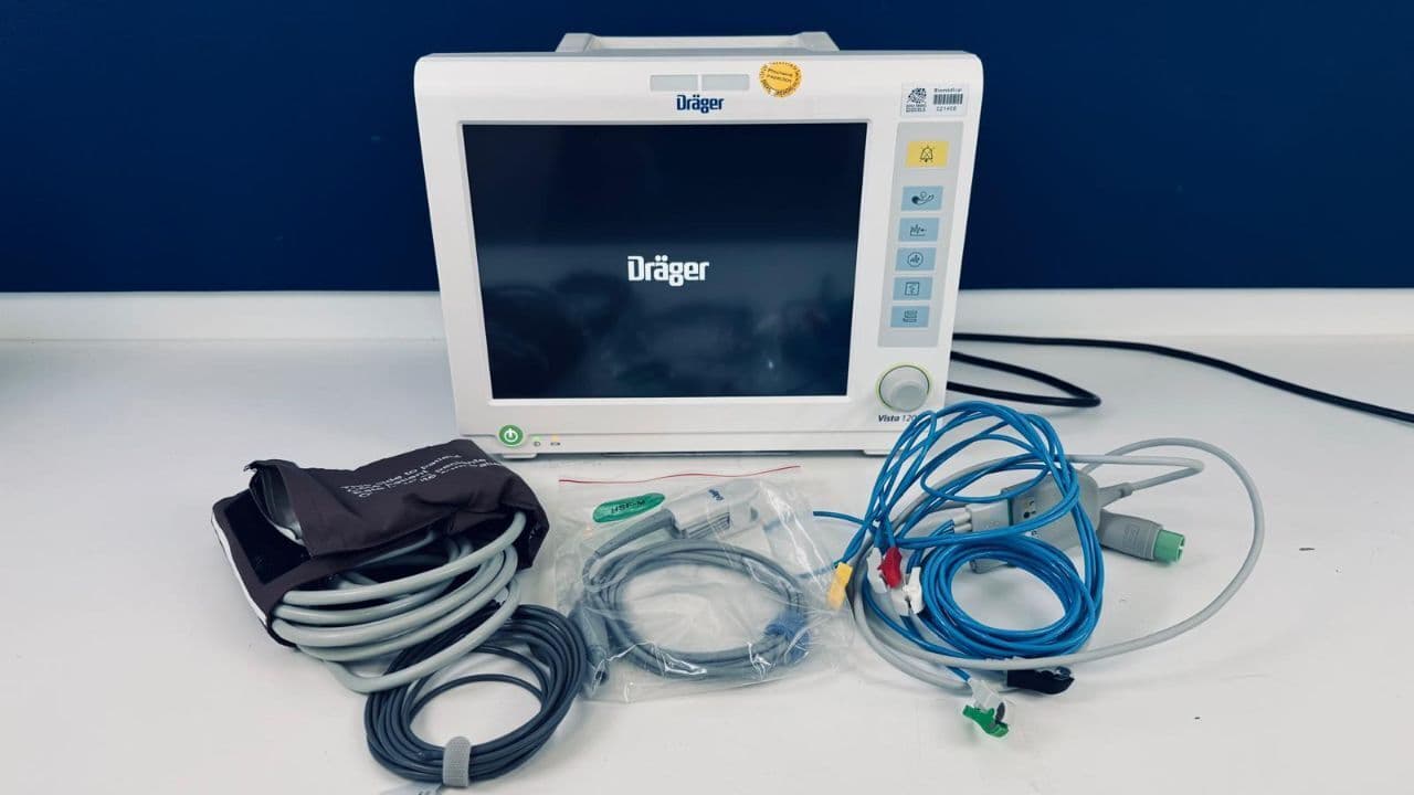 For Sale DRAEGER Vista 120S Bedside Monitor