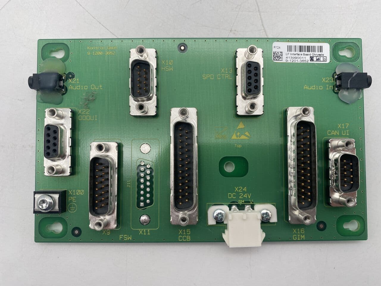 For Sale PHILIPS Multi Diagnost Eleva LF Interface Board Chrysalis Rad/Fluoro Room Parts P/N 912013652