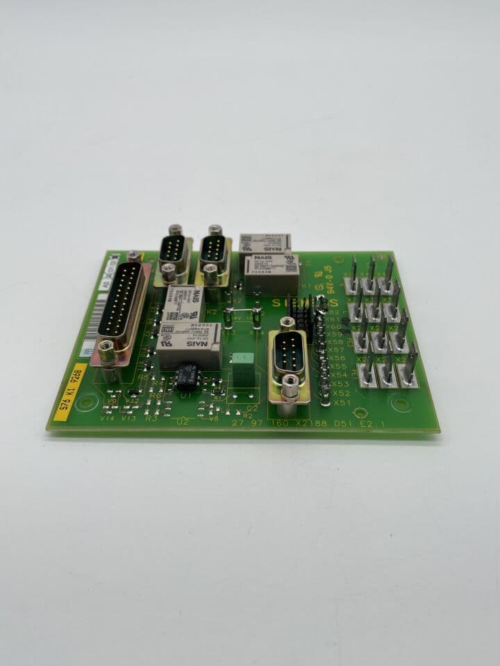 For Sale SIEMENS ANGIOSTAR Plus D51 CONNECTION PANEL Parts P/N 2797160