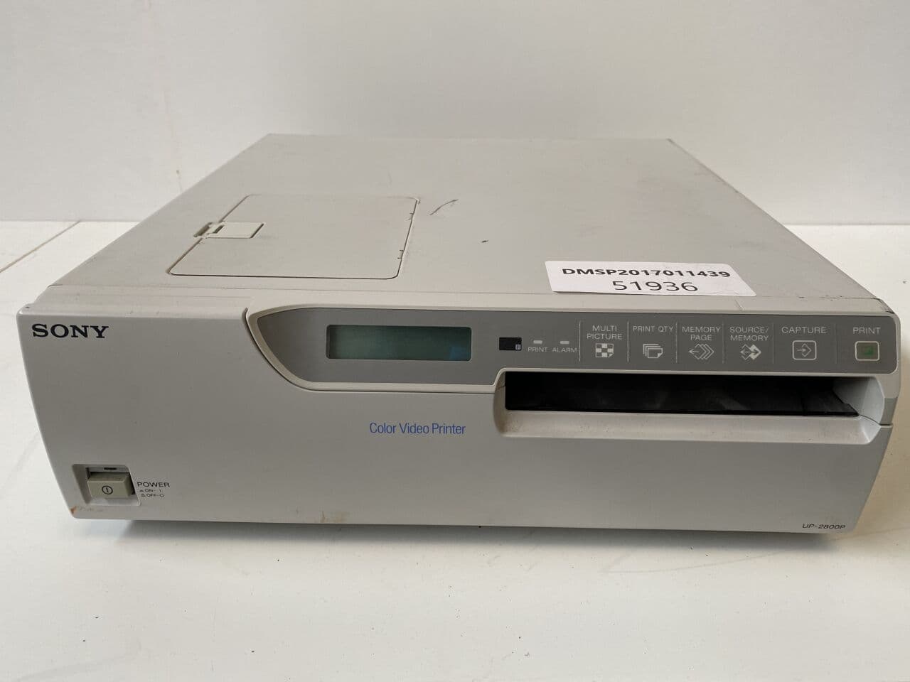 For Sale SONY UP-2800P Color Video Printer Parts P/N 51936