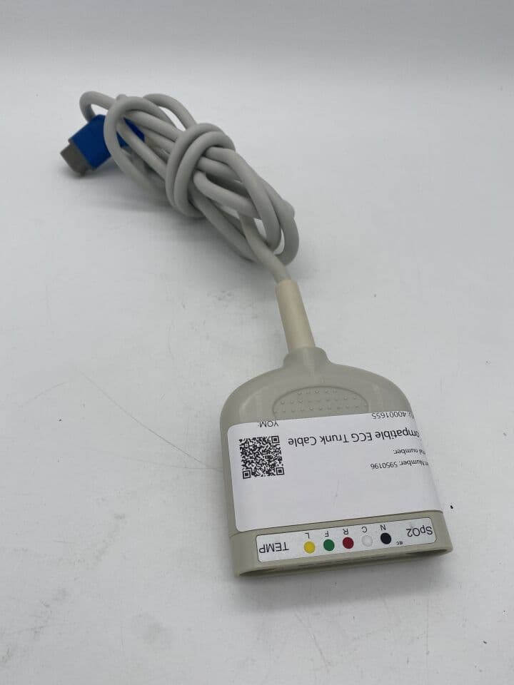 For Sale DRAEGER Infinity Delta XL Compatible ECG Trunk Cable Parts P/N 5950196