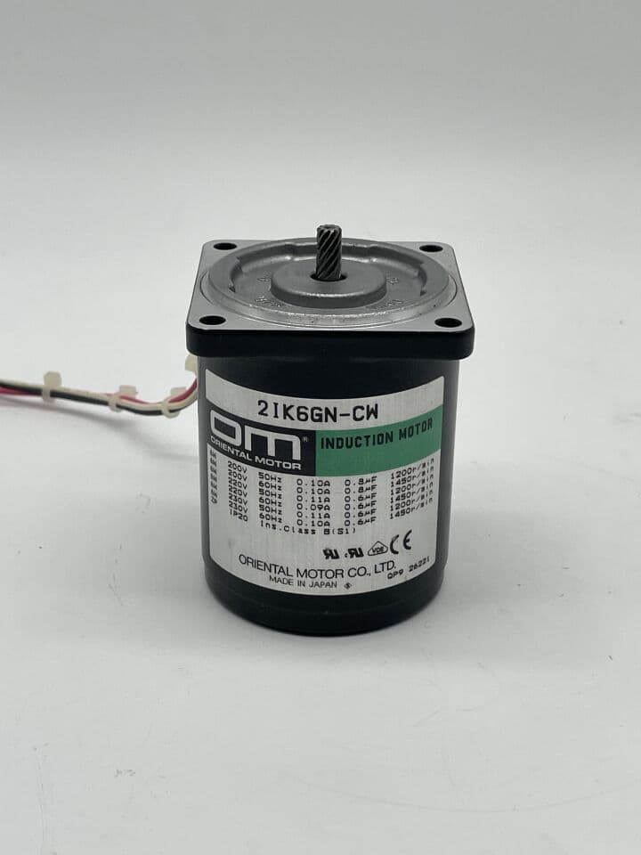 For Sale ORIENTAL MOTOR UNKOWN Induction Motor Parts P/N 2IK6GN-CW