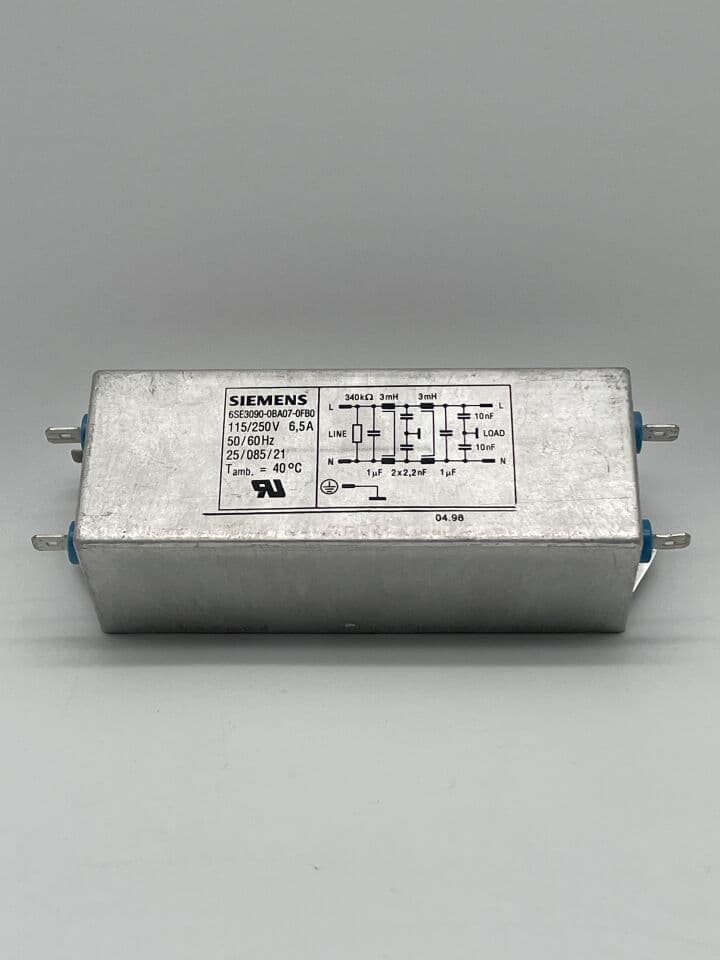 For Sale SIEMENS UNKOWN Power Line Filter Parts P/N 6SE3090-0BA07-0FB0