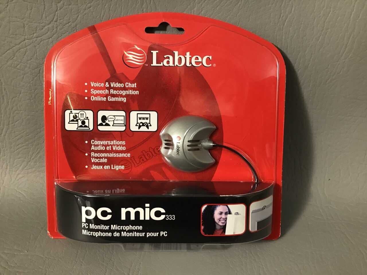 For Sale LABTEC PC Mic333 PC Montior Microphone