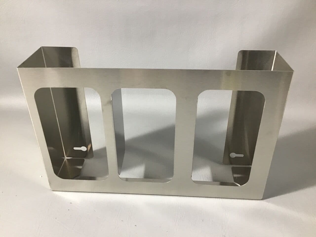 For Sale MARKETLAB Stainless 3 Box Glove Holder: Wall Mount.