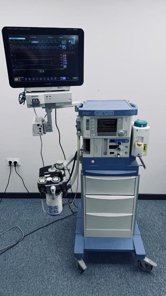 For Sale DRAEGER Fabius Tiro Anesthesia Machine