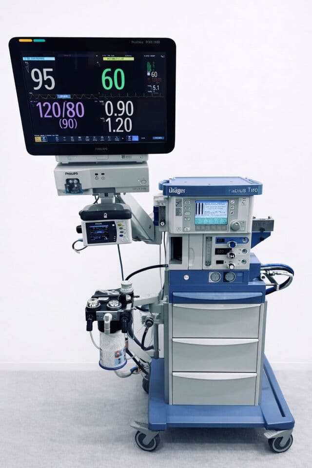 For Sale DRAEGER Fabius Tiro Anesthesia Machine