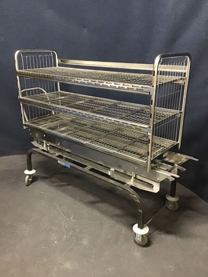 For Sale STERIS AMSCO 4141214-725 Autoclave Trolley Loading Cart