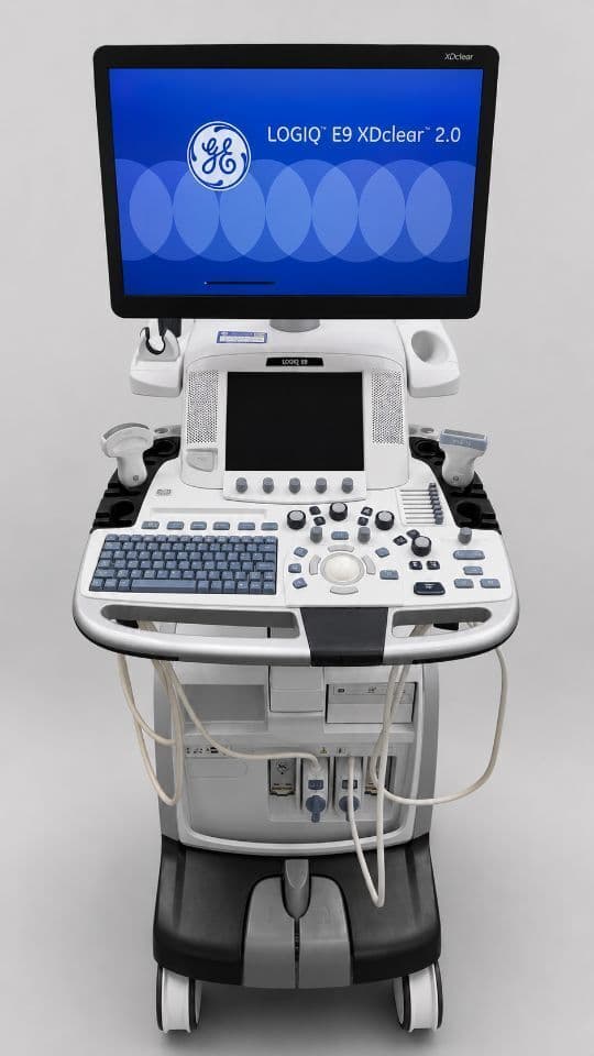 For Sale GE Logiq E9 XDclear R6 2018 Linear & Convex General Ultrasound