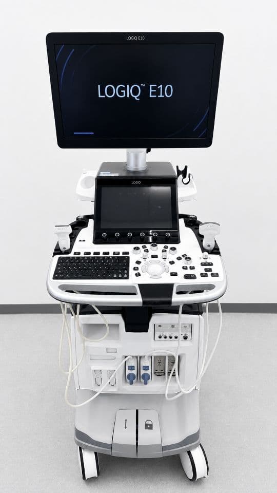 For Sale GE Logiq E10 R3 YOM: 2018 with linear & convex General Ultrasound