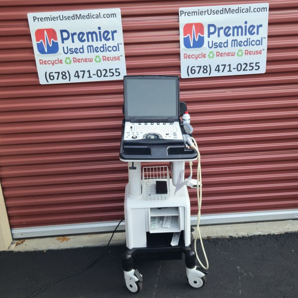 For Sale GE LOGIQ E PORTABLE ULTRASOUND MACHINE WITH 1 PROBE (C1-5 RS)