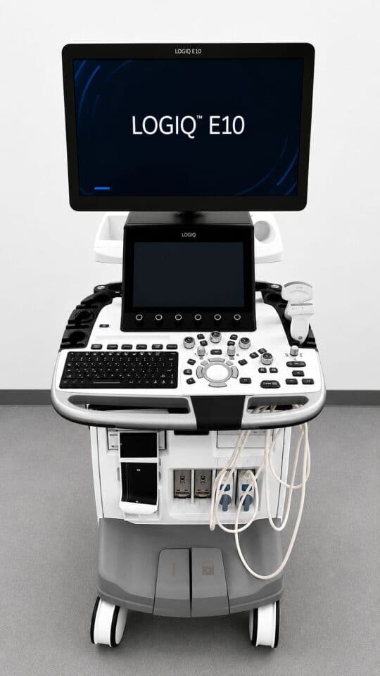 For Sale GE Logiq E10 R3 2019 with linear & convex General Ultrasound